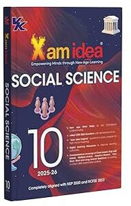 Xam Idea Class 10 Social Science (2025-26) | Latest CBSE Syllabus | Mind Maps & Digital Learning Resources | Comprehensive Coverage Paperback – 1 June 2025