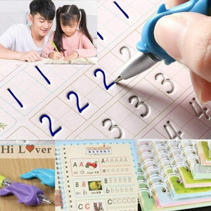 Magic Practice Copy Books Set Of 4 Magic Writing & Drawing Books Kit ...