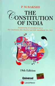 The Constitution Of India | Incorporating All Amendments Up To The Constitution (One Hundred And Fifth Amendment) Act, 2021 | (ENGLISH) Latest