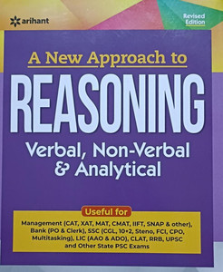 A New Approach To Reasoning 
verbal , Non-Vrbal & Analytical