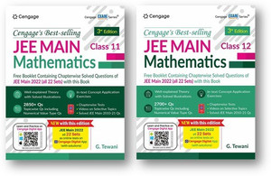 JEE Main Mathematics: Class 11 And Class 12 (Book + Booklet) With Free Online Assessments And Digital Content 2023 , (2-Book Set Combo)