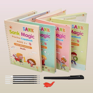 Sank Magical Writing Copybook Digit Tracing Guide For Preschoolers With ...