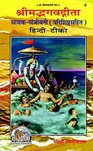 Shrimadbhagvadgita Sadhak Sanjeevani, Large Size Book (Code 6) (Hindi)