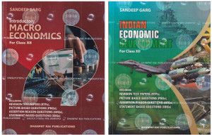 Sandeep Garg Class 12 Economics Macro Economicss And Indian Economics Devolpement Class 12 2026-2027 Examination (COMBO)