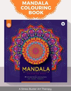 Mandala Colouring Book - Advanced | Level 3 | A Perfect Stress Buster For Adults And Children