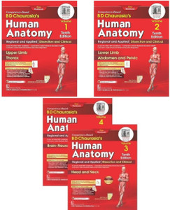 BD Chaurasia Human Anatomy 10Ed 4 Vol Set