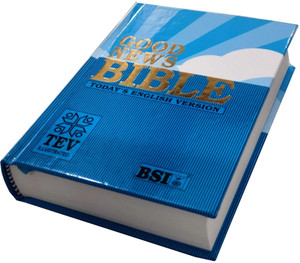 Good News Bible (GNB) Today's English Version HB (Blue) Compact Illustration/Index 2024 Contains Old And Testament BSI