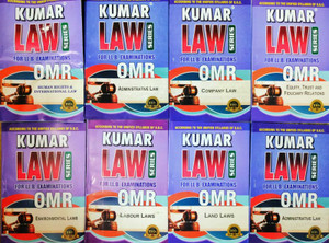 Kumar Law Series For LLB 3rd Year Examination OMR Parttan For English ...