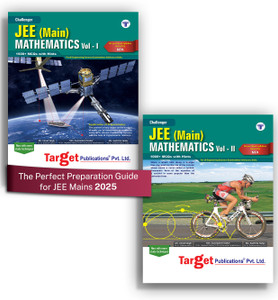 JEE Mains Challenger Mathematics Vol 1 & 2 | Maths Chapterwise MCQs, Previous Year Question Paper 2025 | As Per Latest Syllabus Prescribed By NMC For Engineering | Set 2 Books