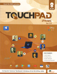 touchpad computer book class 8 ch 8 solution Images... Touchpad IPRIME Ver. 2.0 For ICSE Class - 8 (Computer Science Textbook ...