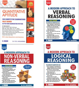 Modern Approach To Non Verbal Reasoning A Modern Approach To Verbal Reasoning A Modern Approach To Logical Reasoning Quantitative Aptitude For Competitive Examinations - Quantitative Aptitude R.S Agrawal, S.Chand, ( BUY FROM TRUEMAN BOOKS AND GET FREE INDIA GK )