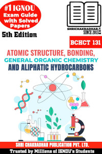 IGNOU BCHCT 131 Study Material & Book (BSCM Chemistry) Atomic Structure ...