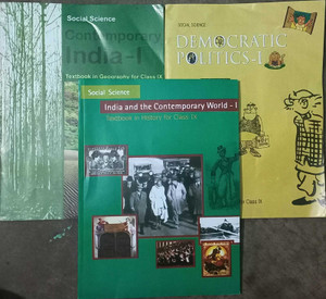 Go Class 9 Ncert 3 Book HIS = POL= GEO Class 9: Buy Ncert 3 Book HIS = POL= GEO ...