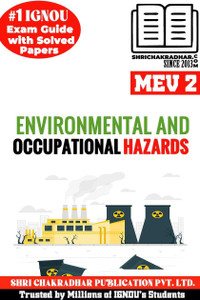 IGNOU MEV 2 Help Book Environmental And Occupational Hazards (IGNOU ...