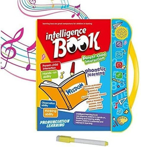 Intelligence Book Sound Book For Children, English Letters & Words Learning Book Educational Toys