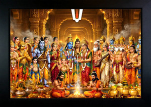 CrowdHall Srinivasa Kalyanam Photo Frame Religious Frame Price in India ...