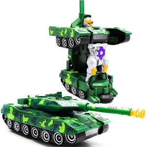 mega star Deformation Combat Electronic Robot Car Tank Deformation Robot Toy