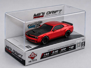 ZHASK All New Trending 1:64 Scale Alloy Mini R/C Dodge Challenger SRT Racing Drift Car
