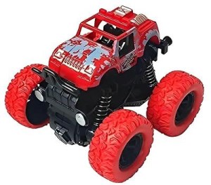 KZED Mini Monster Truck Car toys 4 Wheel Push & Go Friction High Speed Rock Climber