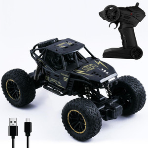 VISSHI Monster Truck for Kids | Rock Crawler 2 Wd Remote Control Car Off-Road Climbing