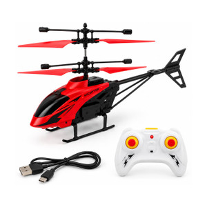 Paras Nath Enterprises Rechargeable RC Helicopter Red - Image 6