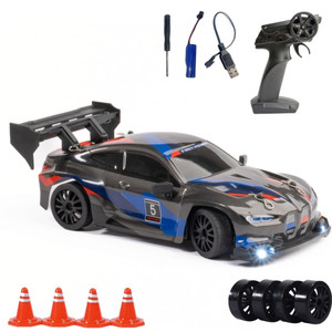 L.O.T CARS Ghost Remote Control Car, 20Kmph, 2.4Ghz, Rc Drifting Car 4x4, Multi LED Lights