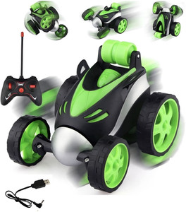 joymax High-Speed 360° Flip RC Stunt Car with Rechargeable Battery | Remote Control Toy