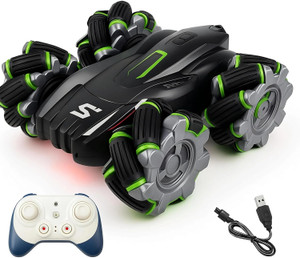 DWH 4x4 Remote Control Stunt Car for Kids | Rechargeable RC Car| Gift for Boys