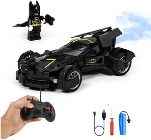 VikriDa Rechargeable RC Car for Kids with Mist Spray & Flashing Lights (10 Ft Range)