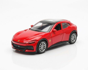 Ignite 1:36 Scale Die-cast Metal Ferrari Toy Car Pullback with Light & Sound