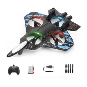 Fastdeal Fighter Plane RC Plane - 2.4 GHz Remote Controlled Fighter Plane (Blue) - Image 1