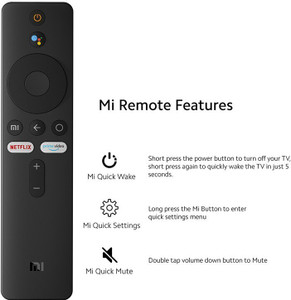 NeroEdge Mi Remote XMRM-00A Mi Remote Controller with Netflix & Prime Video Button Voice Search mi xioami redmi Remote Controller