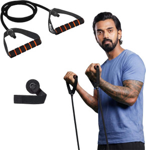 BOLDFIT Resistance Tube, Exercise & Stretching Resistance Band Set For Men & Women Workout Resistance Tube