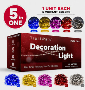 Trust Ware 40 LED Multicolor Rice Lights 12m - Image 6