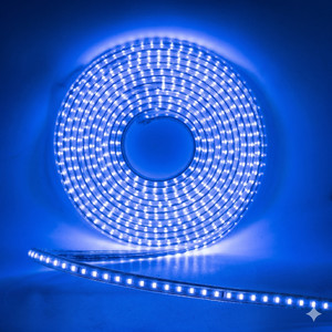 Peafowl 1200 LEDs 10m Blue Steady Strip Lights - Image 2