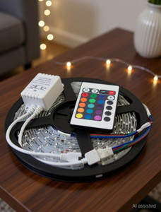 ASTERN 300 LEDs 157.48m Multicolor Flickering Rice Lights - Image 1