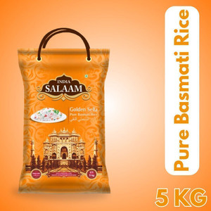 Selam Rice India Salaam Golden Sella Basmati Rice (Long Grain, Parboiled) Price in ...