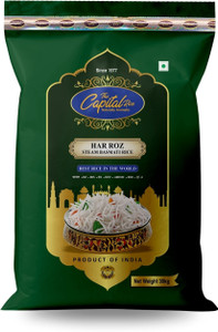 Capital Rice The Capital Rice Har Roz Basmati Rice, 30kg Aromatic, Long Grain for ...