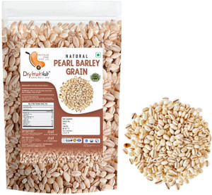 Dry Fruit Hub Pearl Barley, Barley Jau, Barley Whole Grain- Brown Boiled Rice (Medium Grain)