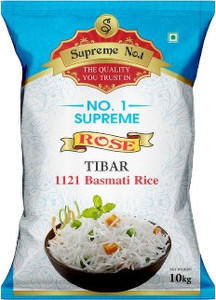 SUPREME NO .1 Pure Rose Tibar Basmati Rice Basmati Rice (Long Grain ...