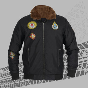 Fighter FTRBMR-BLK-M Riding Protective Jacket