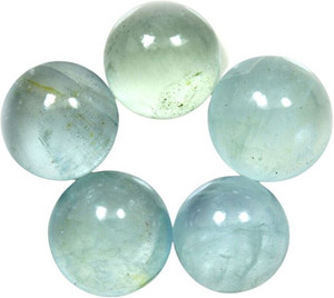 55Carat Natural Aquamarine Beruj 3.25 Ratti 2.95 Carat Round Shape 1 Pcs For Stone Aquamarine Ring