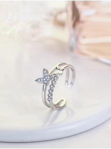 SILVOSWAN Alloy Platinum Plated Ring