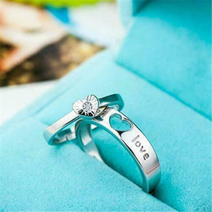 Fashion Frill Valentine Special Adjustable Couple Rings for Girls