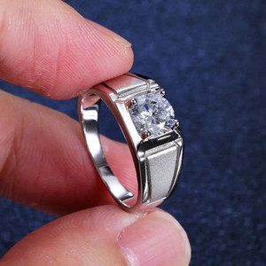 IGA COLLECTION Mens Fashion Jewellery Stylish Trendy Look Sterling Silver Rings स्टेनलेस स्टील टाइटेनियम प्लेटेड रिंग
