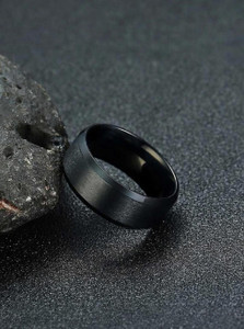 Crazy Fashion Stainless Steel Titanium Plated Ring