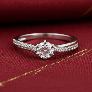 Zarkan 925 Silver Cubic Zirconia Twist Ring - Image 6