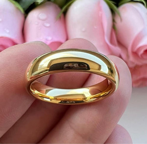 Vedansh Vedansh Enterprises Stylish Gold Plated Band Shape Rings Brass Gold Plated Ring