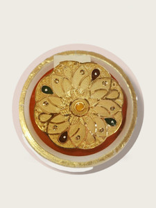 Jodha r One gram gold ring Jodha Brass Gold Plated Ring