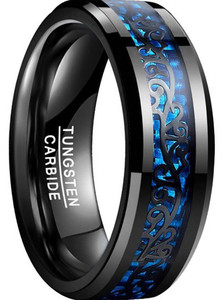 Lila Dragon Black Blue Color Base Stainless Steel Finger Ring - Thumb Ring Valentine gift Intelligent Smart Body Temperature Monitor Ring Fashion Jewellery Collection propose Lovers Fancy Party wear Stylish latest design Heart king Couples Love Golden Black Blue Mens Style Thumb Smart Band Gold plated Name Letter Hand Finger Rings Combo set pack for men / Boys / boyfriend / husband /gents /girls / Ladies / women / Wife / girlfriend /Couple Latest Simple Single Daily use Gift High Trendy style , Tungsten, Metal, Brass, Enamel, Alloy Titanium, Gold, Black Silver, Rhodium Plated Ring Stainless Steel Titanium Plated Ring